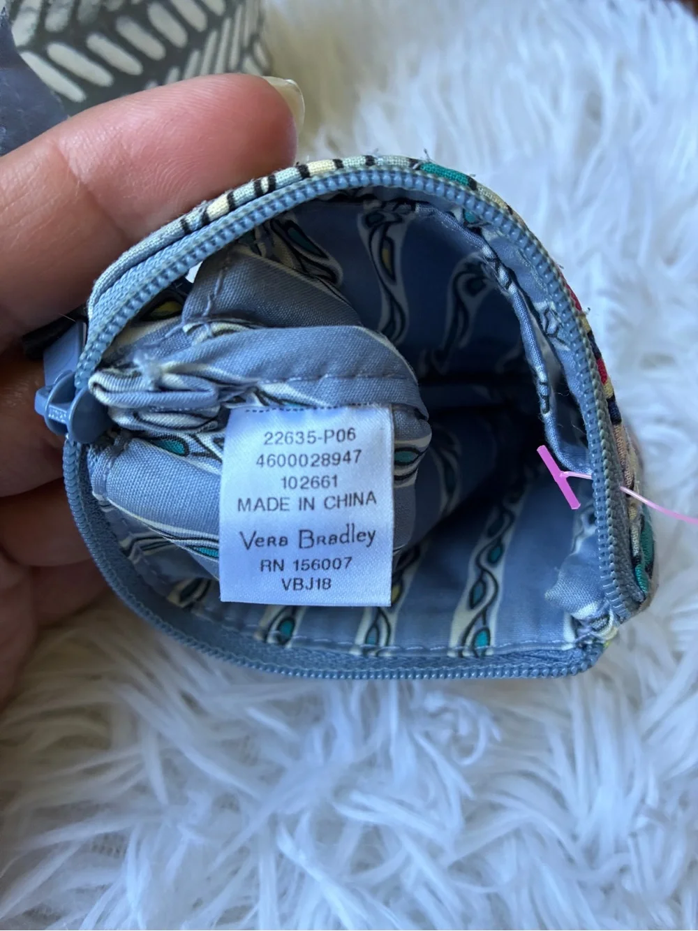 Vera Bradley ID wallet 💜 - Picture 8 of 8